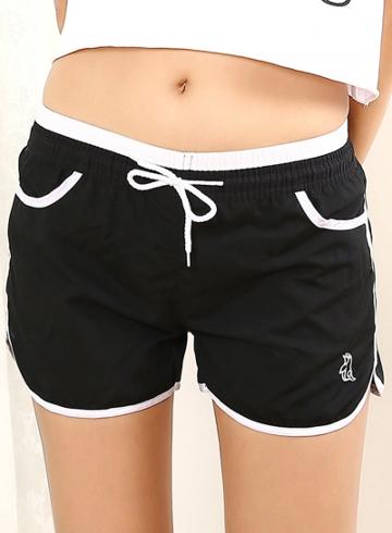 Oasap Casual Elastic Waist Dri-fit Shorts