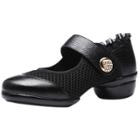 Oasap Fashion Round Toe Velcro Mary Jane Dance Shoes