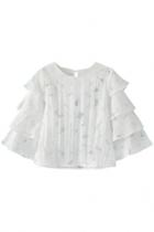 Oasap Tiered Sleeves Crop Top