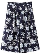 Oasap Women's Summer Floral Print Wide Leg Cropped Pants