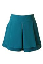 Oasap Pleated Skirt With Lined Shorts