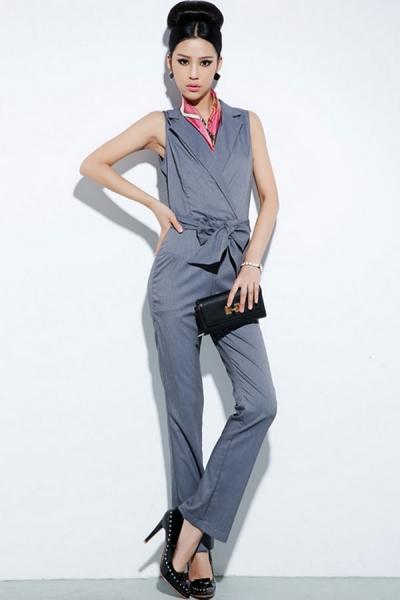 Oasap Ol Lady Sleeveless Jumpsuits