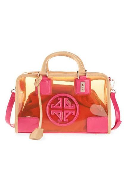 Oasap Transparent Zipped Shoulder Bag With Detachable Strap