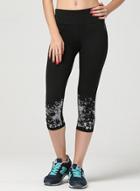 Oasap Dri-fit High Elasticity Skinny Cropped Active Leggings