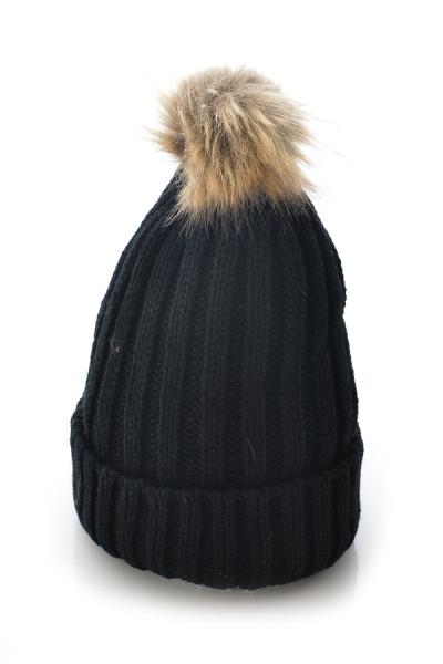 Oasap Solid Fall Winter Knit Beanie