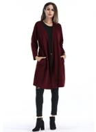 Oasap Solid Color Loose Fit Open Front Long Coat