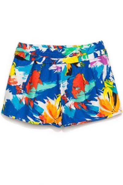 Oasap Vibrant Colorful Shorts
