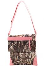 Oasap Camouflage Messenger Bag With Tassel And Stud Accents