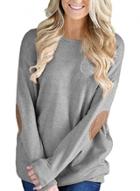 Oasap Fashion Round Neck Batwing Sleeve Pullover Knit Sweatshirt