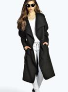 Oasap Fashion Loose Fit Trench Coat With Belt