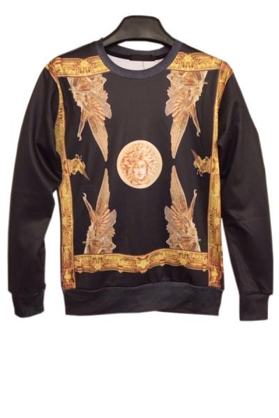Oasap Street-chic Vintage Sweatshirt