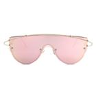 Oasap Oversized Uv Protection Metal Frame Sunglasses