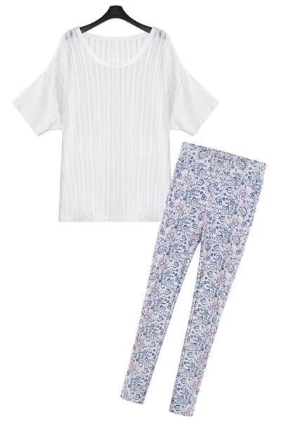 Oasap Pencil Pants Matching Sets