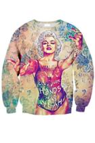 Oasap Clap Your Hands Sweatshirt