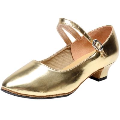 Oasap Women's Fashion Upper Strap Mary Jane Dancing Shoes