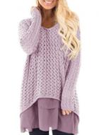 Oasap Solid Color Round Neck Chiffon Panel Hollow Out Pullover Knitwear