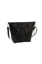 Oasap Elegant Bowknot Embellished Shoulder Bag