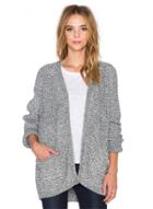 Oasap Fashion Open Front Knit Cardigan With Pocket