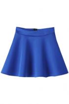Oasap Stylish Solid Pleated Mini Skirt