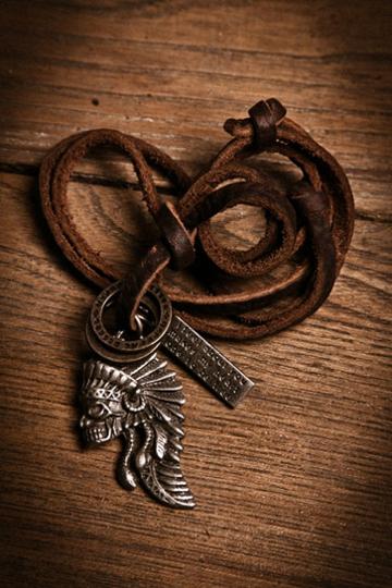 Oasap Punk Style Skull Pendant Necklace
