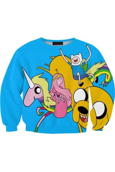 Oasap Fairy And Unicorn Sweatshirt