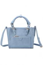 Oasap Edgy Pu Leather Motorcycle Bag