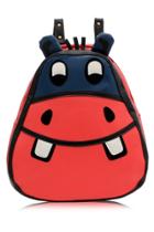 Oasap Cute Hippo Pu Backpack