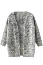 Oasap Chic Open Front Cardigan Sweater