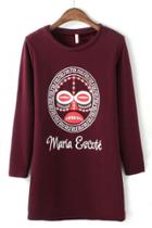 Oasap Face Mask Fleece Sweatshirt