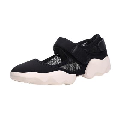 Oasap Round Toe Mesh Breathable Ankle Strap Sports Shoes