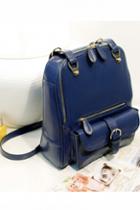 Oasap Vintage Colored Hook-and-eye Shoulder Bag