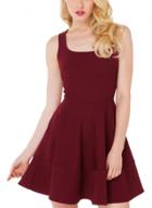 Oasap Women's Simple Tank A-line Dress