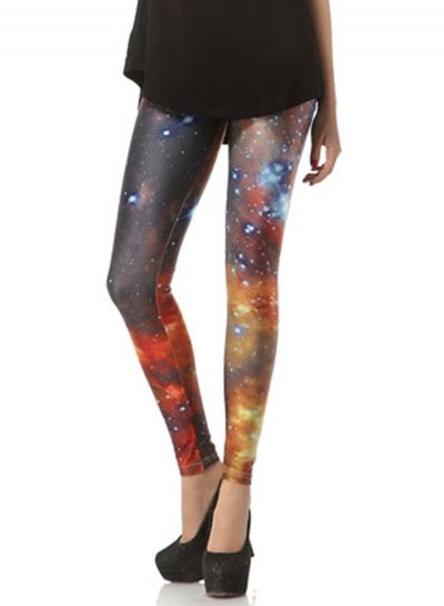 Oasap Fashion Digital Printed Sports Ankle Leggings