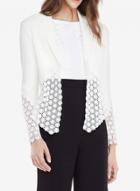 Oasap Turn-down Collar Long Sleeve Open Front Slim Fit Blazer