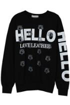 Oasap Hello Tiger Sweatshirt
