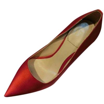 Oasap Solid Pointed Toe Stiletto Heels Party Pumps