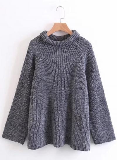Oasap Long Sleeve Chunky Knit Loose Sweater