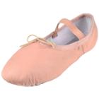 Oasap Leather Elastic Flat Ballet Dance Shoes