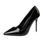 Oasap Solid Pointed Toe Stiletto Heels Office Pumps