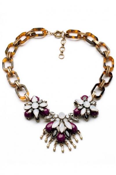 Oasap Luxe Faux Pearl Pendant Necklace