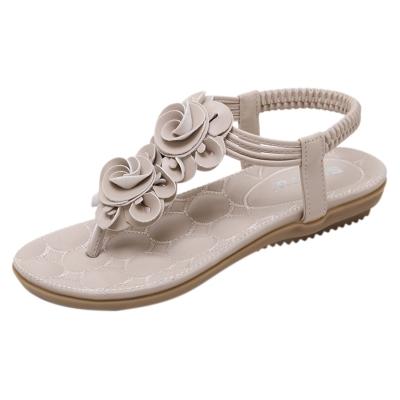 Oasap Bohemian Style Flat Sandal With Flat Pattern