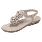 Oasap Bohemian Style Flat Sandal With Flat Pattern