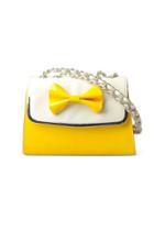 Oasap Sweet Candy Colored Bow-knot Chain Shoulder Bag
