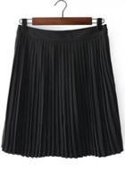 Oasap Cute Slim Pleated Skirt