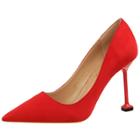Oasap Fashion Pointed Toe Slip-on High Heels Party Pumps