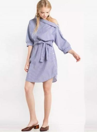 Oasap Fashion Slash Neck Off Shoulder Dress