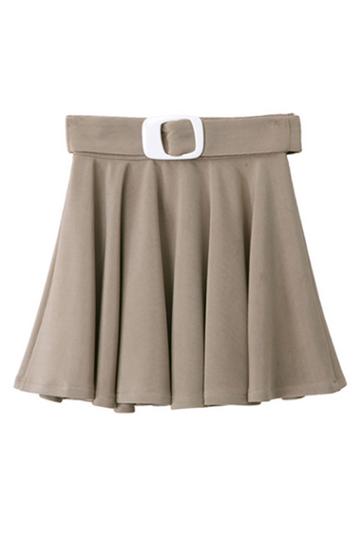 Oasap Preppy Style A-line Skirt