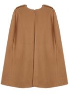Oasap Women's Fashion Winter Woolen Cloak Cape Coat Outwear