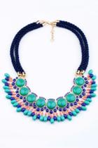 Oasap Boho Layer Braided Necklace