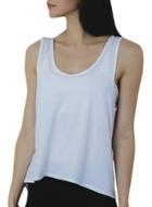 Oasap Women's Fashion Solid Backless Active Sports Gym Vest Top